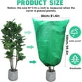 thumbnail image 1 of WYBXZ Plant Covers Freezer Protection Bags, Winter Plant Frost Protector with Drawstring, Reusable Tree Freezer Blanket for Outdoor Garden Plants Trees Shrubs, 1 of 7