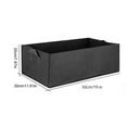 thumbnail image 1 of WYBXZ Plant Grows Bags, Fabric Raised Garden Bed, Rectangle Breathable Planting Container Grows Bag, Breathable Plant Bed Large Grows Planter Bags for Plants, Flowers, Vegetables, 1 of 5
