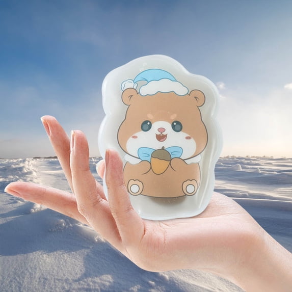 WYBXZ Portable Breaking Hot Hand Warming, Pouch Gel Hand Warmers, PVC Hot Bag Warming Baby Hand Warmer, Cute Long Lasting Warmth(30ML)