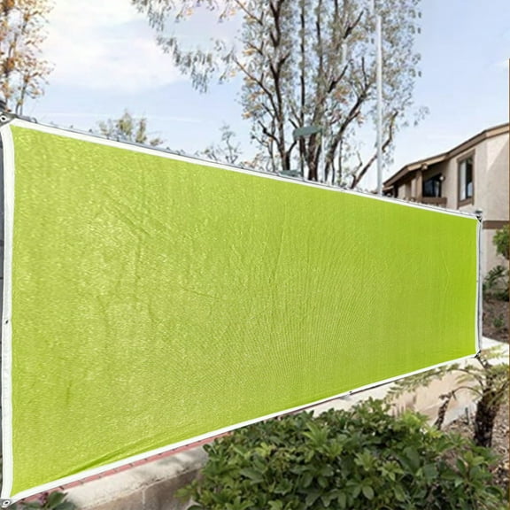 WYBXZ Small Green Net 1x3m Light Green Windproof Sunshade for Balcony Window Railing Small Patio for Summer Apartment Graduation Party