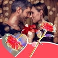 thumbnail image 1 of WYBXZ Valentine Rose Artificial Flowers Luminous Rose, Unique Valentines Day Rainbows Rose Gift, Colorful Artificial Rainbows Flower for Lover Girlfriend Mom Birthday Wedding Valentines, 1 of 5