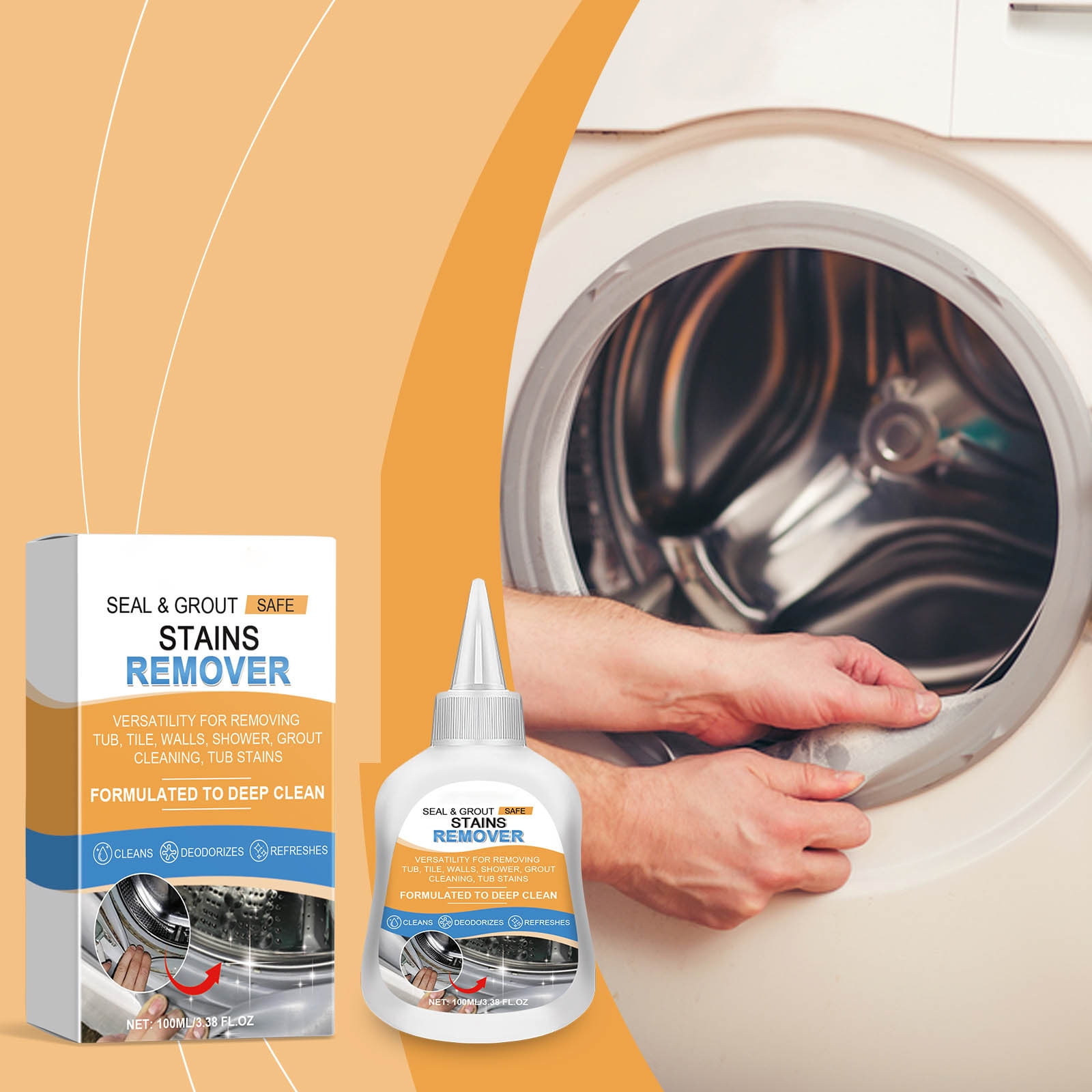 WYBXZ Washing Machine Cleaner, Home Remover Gel Cleaner, Kitchen