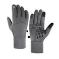 thumbnail image 1 of WYBXZ Winter Gloves, Touchscreen Adjustable Windproof No-Slip Warm Gloves for Driving, Cycling, Running, Hiking, 1 of 8