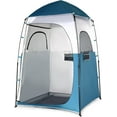thumbnail image 1 of WYDK 6.8FT Shower Tent, Large Instant Pop Up Shelter with Mesh Floor & Carrying Bag, Privacy Changing Room Tent for Toilet, Camping, Dressing, Lightweight & Sturdy, Easy Set Up，Blue, 1 of 7