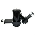thumbnail image 1 of Valterra T38 Fixed Wye Double Valve Assembly with 3" Hub x 1-1/2" Rotating Hub x 3" Bay with Cap,Black, 1 of 1