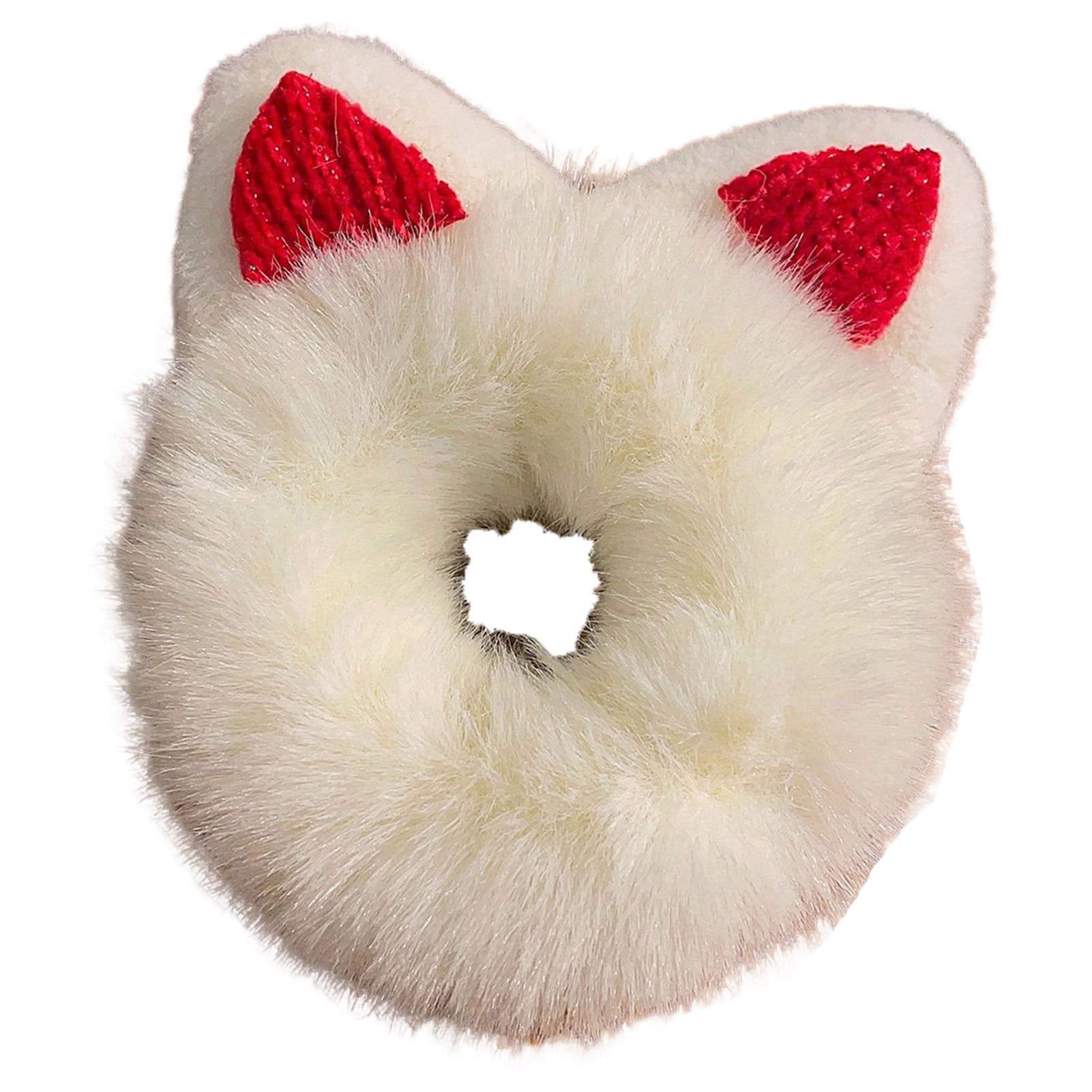 WYFCFF Deer Horn Hair Tie Cute Rabbit Ear Plush Hair Tie for Autumn ...