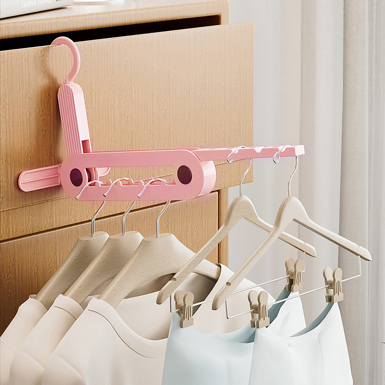 WYFCFF Portable Laundry Rack Foldable Clothes Drying Rack Portable ...