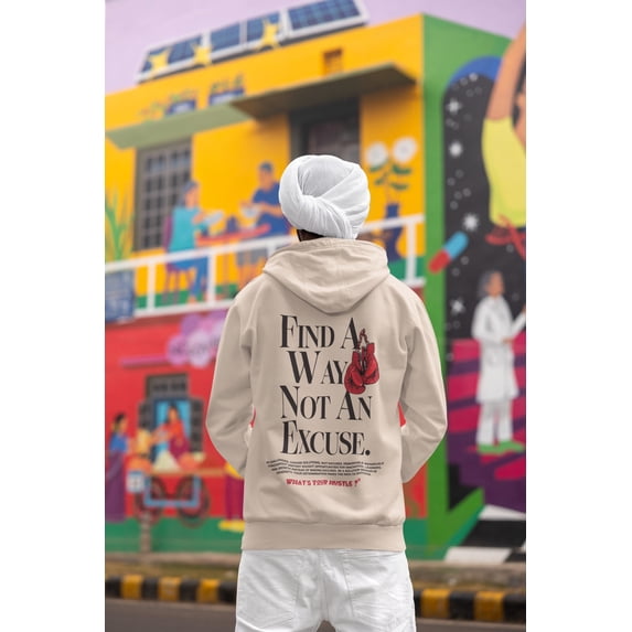 WYH? "FIND A WAY NOT AN EXCUSE" Boxing Club™ Hoodie | Heavy Cotton | (3 COLORS)