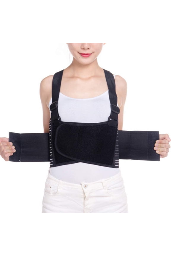 WYJ 1PC Rib Chest Support Brace Sternum Injuries Adjustable Support Belt Protection Strap Rib Belt,Abdominal Binder wrap,Belly Support Band- Size XXL-0614