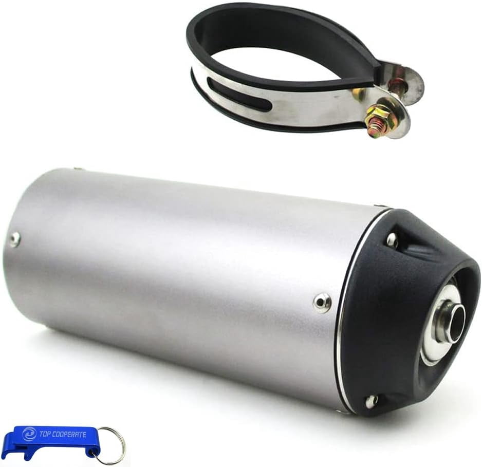 WYJ 38mm Mute Silence Quiet Exhaust Muffler For 125cc 140cc 150cc 160cc Pit Dirt Bike-0614