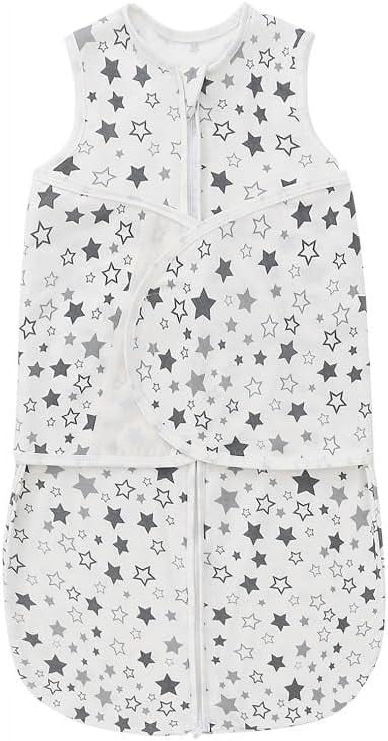 WYJ Cotton swaddling, 3Way Adjustable Wearable Blanket, TOG 1.5, Hemp