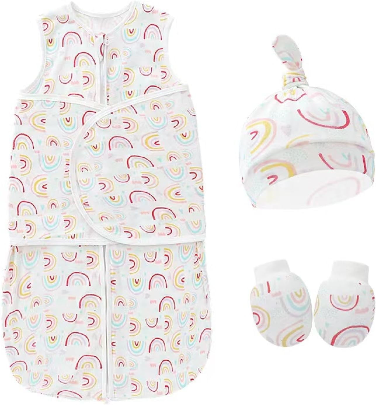 WYJ Cotton swaddling, 3Way Adjustable Wearable Blanket, TOG 1.5, Hemp