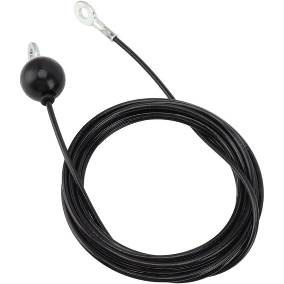 WYJ Home Gym Replacement Cable, Adjustable Length Thick Black Fitness Pulley Cable Exercise Muscles Steel Wire Rope Enhance Core Abilities for Homes-0614