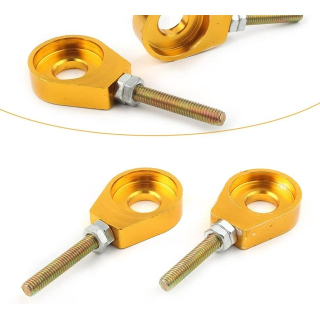 WYJ LIRU Chain Tensioner Adjusters, Rear Wheel Axle Block Chain