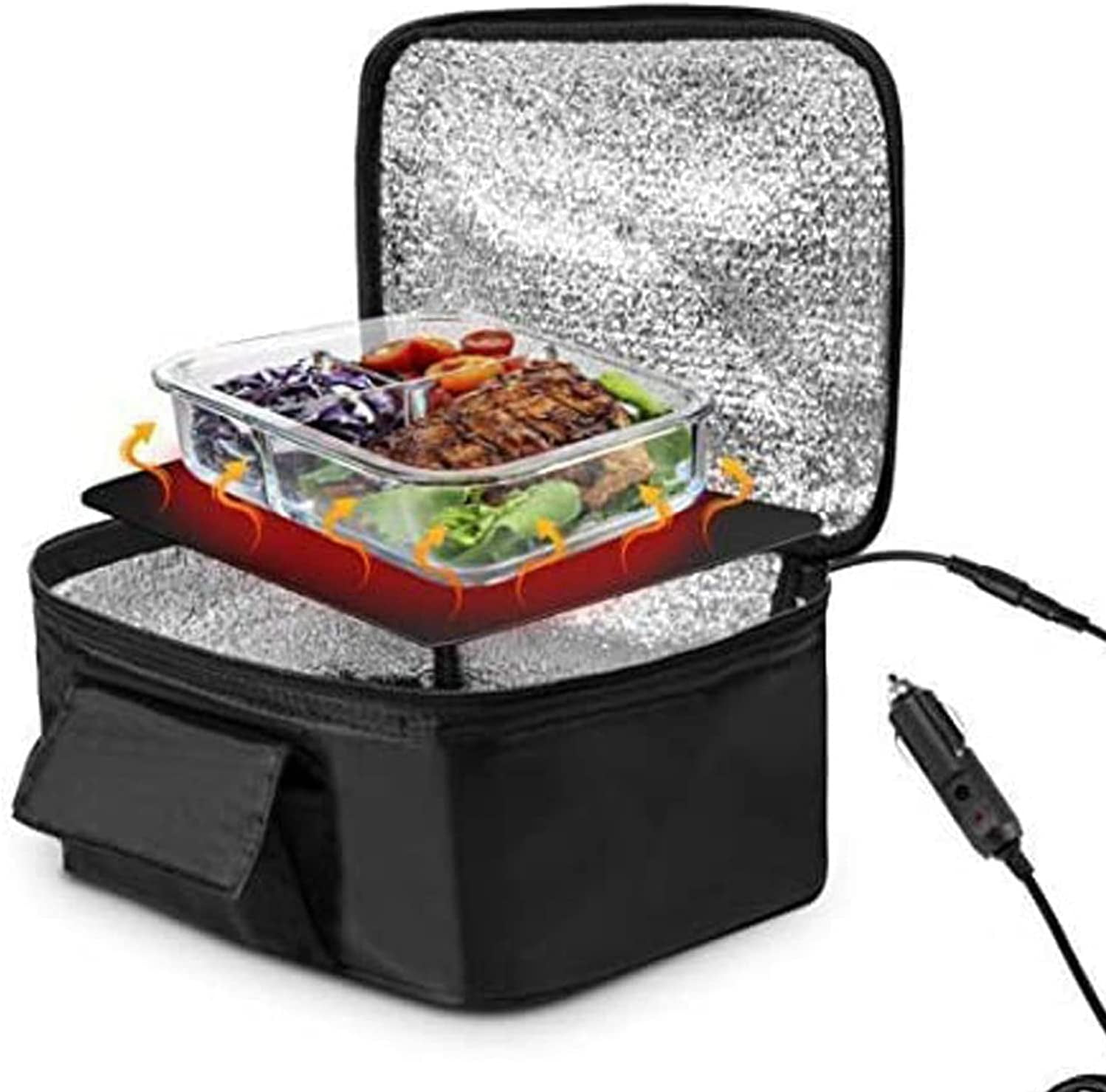 WYJ Portable Oven 12V Car Microwave with Cigarette Lighter & Heating