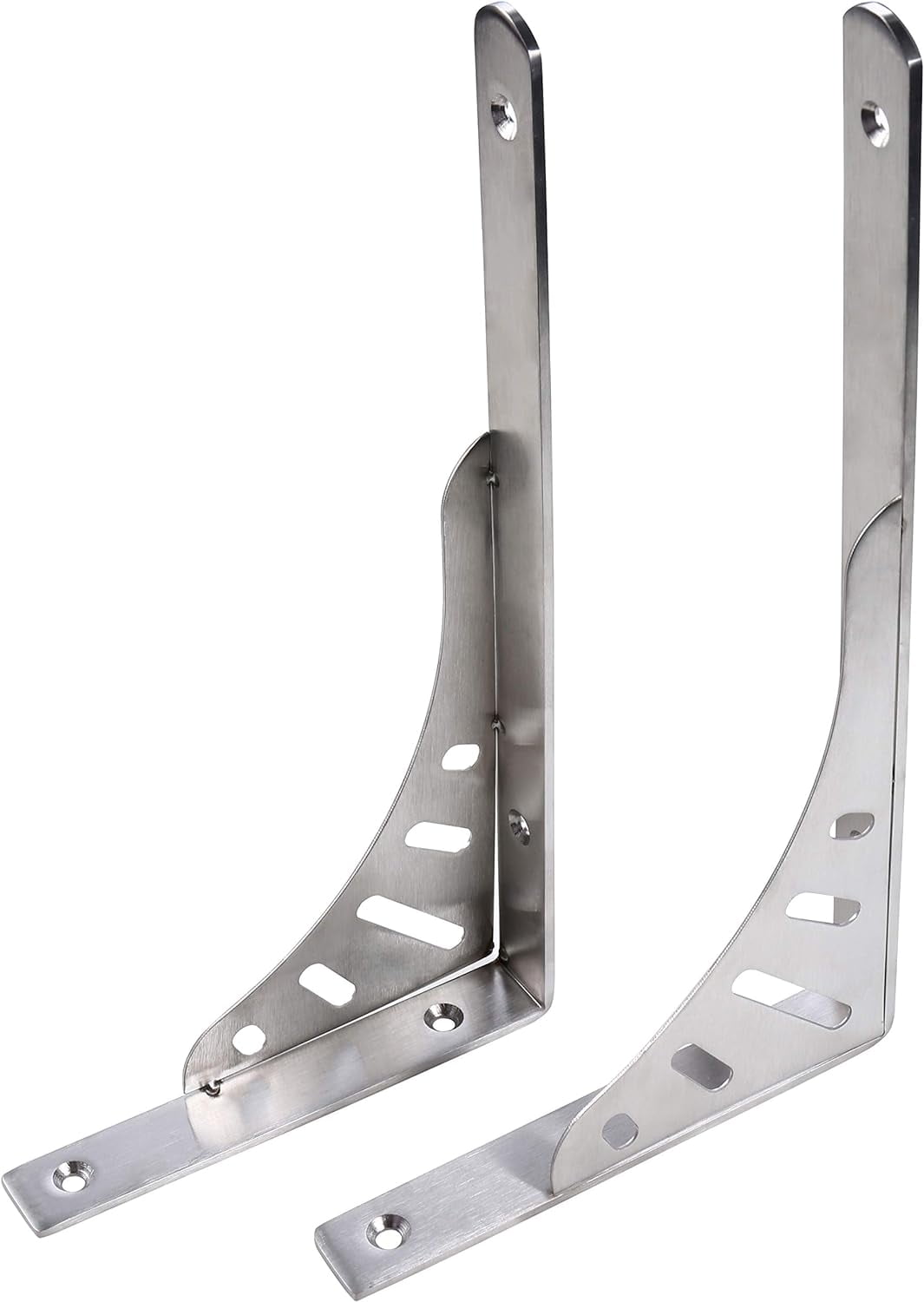 WYJ Stainless Steel Triangle Shelf Bracket L-Shaped Corner Brace Joint ...