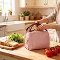 thumbnail image 1 of WYLHCEK Lunch Bag Insulation Leakproof Lunch Box Portable Reusable Large Capacity Lunch Box for Women & Men Work, Picnic, Travel, Camping, Blcak, 1 of 9
