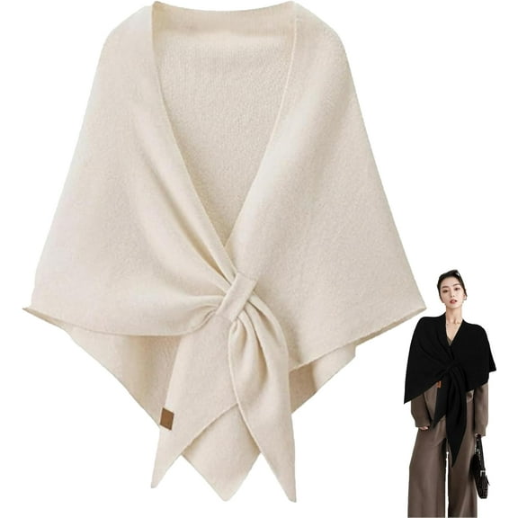 WYLQQ Women's Solid Color Shawl, Women's Spring and Summer All-Match Triangle Scarf Stay Warm, Chic and Light