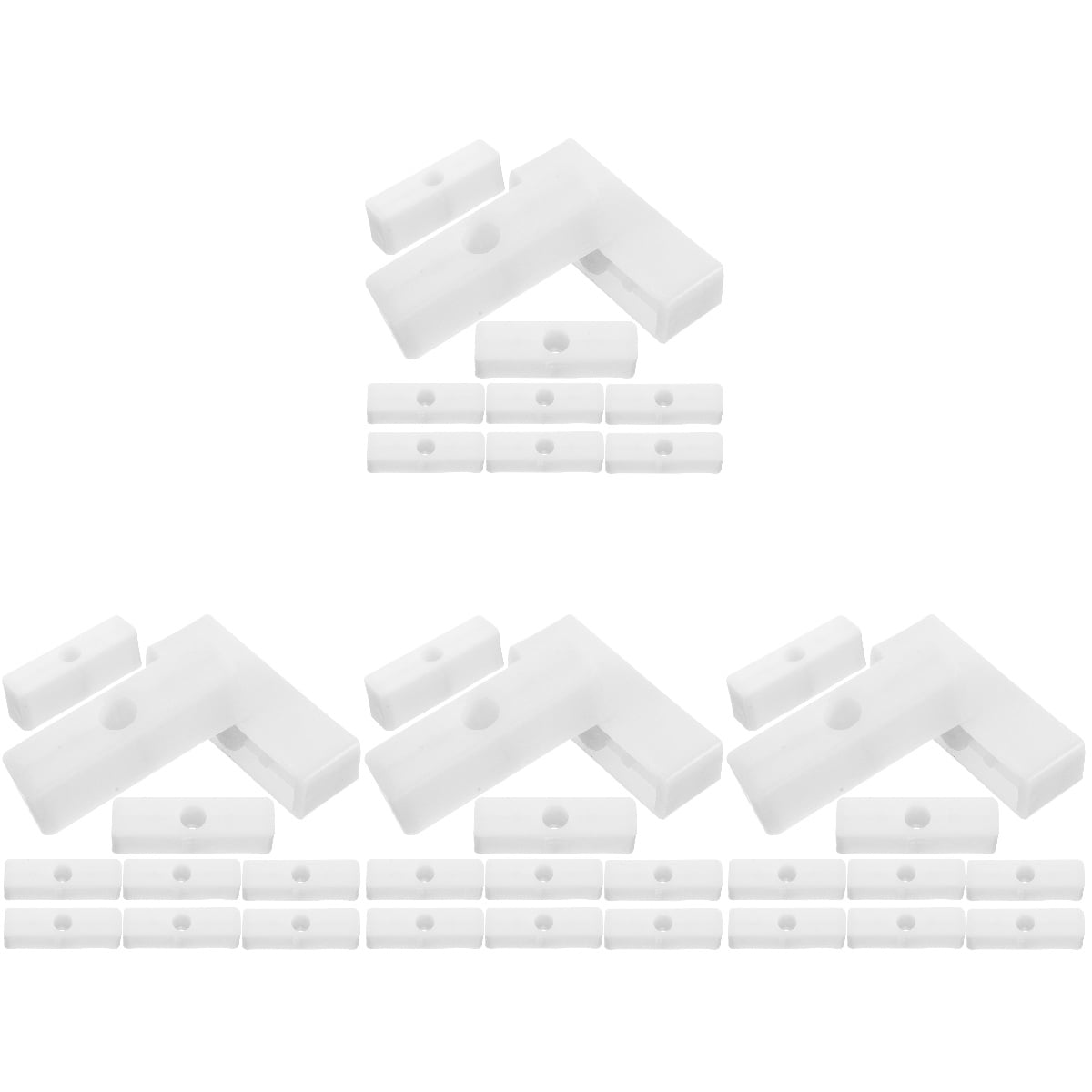 WYN 40 pcs Window Locks Child Proof Window Sash Lock Window Security