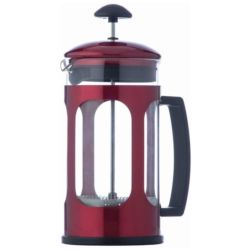 WYNDHAM HOUSE™ 34oz (1 liter) Red Metallic Premium French Press