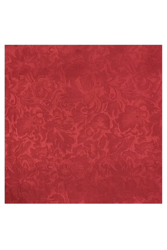 WYOMING TRADERS Jacquard Red Regular Silk Scarf (JR)