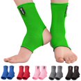 thumbnail image 1 of WYOX Ankle Wraps Support Boxing Gear for Men Women Muay Thai Ankle Support Kickboxing Wraps Gym Ankle Support (Pair) (Green, L/XL), 1 of 8