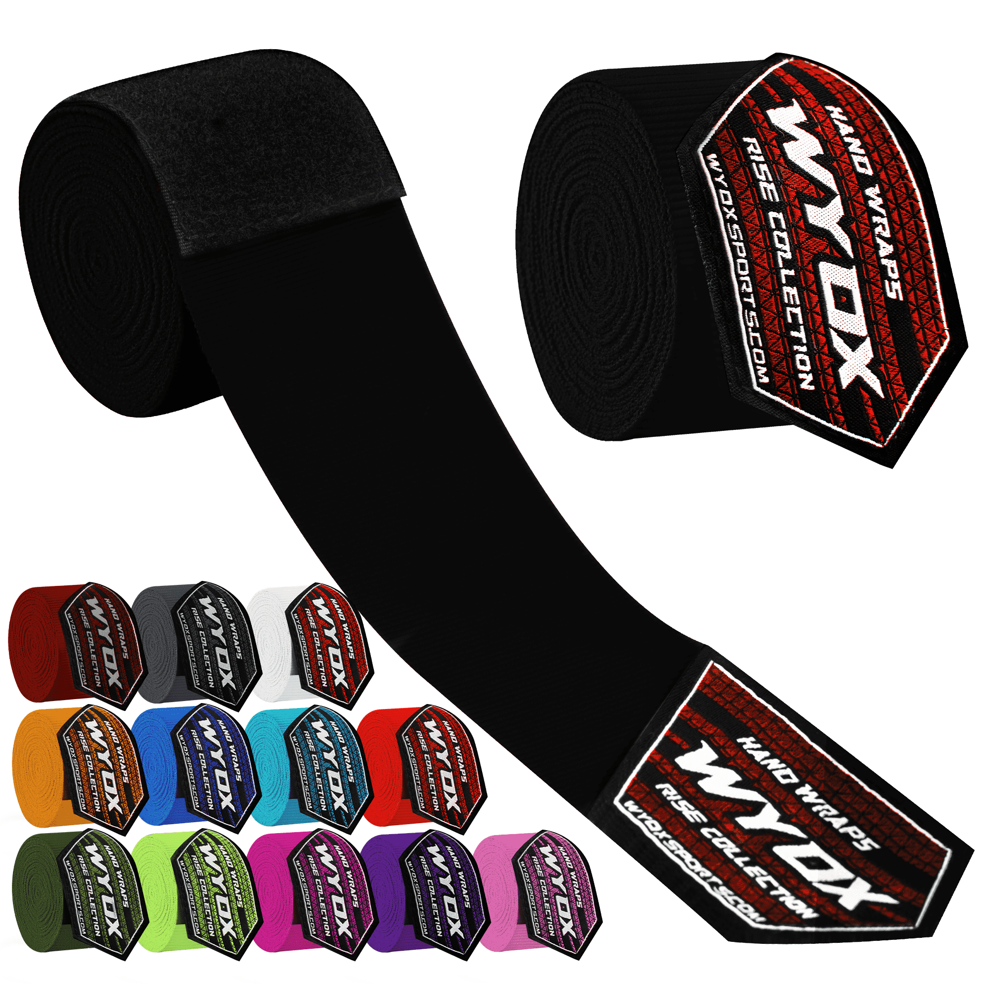 WYOX Boxing Hand Wraps 120-Inch – Elastic Bandage Wraps, Bandages ...