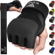 WYOX Gel Boxing Hand Wraps Inner Gloves for Men & Women, 80cm Quick Wrist Wraps, Padded Knuckle Protection, Hand Wraps for Boxing, MMA, Muay Thai, Kickboxing & Martial Arts, Boxing Gloves
