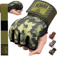 thumbnail image 1 of WYOX Gel Boxing Hand Wraps Inner Gloves for Men & Women, 80cm Quick Wrist Wraps, Padded Knuckle Protection, Hand Wraps for Boxing, MMA, Muay Thai, Kickboxing & Martial Arts, Boxing Gloves, 1 of 8
