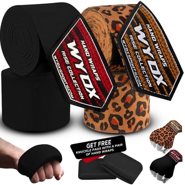 Ringside Mexican Style Boxing Hand Wraps - 10 Pairs Pack in Black | Buy