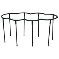 WYQLFSB 8Packs Plant Support Stakes Half Round Plant Stakes for Indoor Plants Stackable 3 Tier Garden Flower Support Plant Cages for Tomato Monstera Peony Hydrangea Climbing Plants ﻿