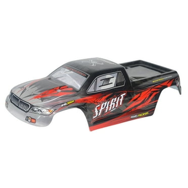 WYQLFSB 9135 Truck 1/16 Body Cover 1/16 Q901 RC Road Remote Control Car Transparent RC Car Body Shell for XINLEHONG 9130 9135 Q901 RC Car Truck Red