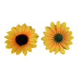 thumbnail image 1 of WYQLFSB Artificial Floral 40Pcs Artificial Sunflower Flowers Heads With Stems For Crafts Christmas Tree Home Wedding Birthday Party Decor Centerpiece Table Decorations Yellow One Size, 1 of 4