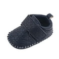 thumbnail image 1 of WYQLFSB Baby Boy Sandals Baby Boys Mary Jane Sneakers Non-Slip Solid Soft First Walking Hook & Loop Shoes Gifts for Toddler Girls Boys Size 6 Shoes Zapatos Para Bebes 12 A 18 Meses, 1 of 4