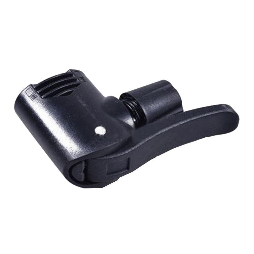 3-in-1 Black Dual Head Bike Pump Adapter Valve - Universal Replacement For Bicycle Tyre Tubes