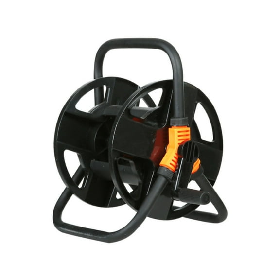 WYQLFSB Garden Hose Reel Truck Freestanding and Stable Hose Reel That Storage Space and Facilitates The Assembly of Lightweight and Sturdy Steel Tube Water Hose Reel Truc Black