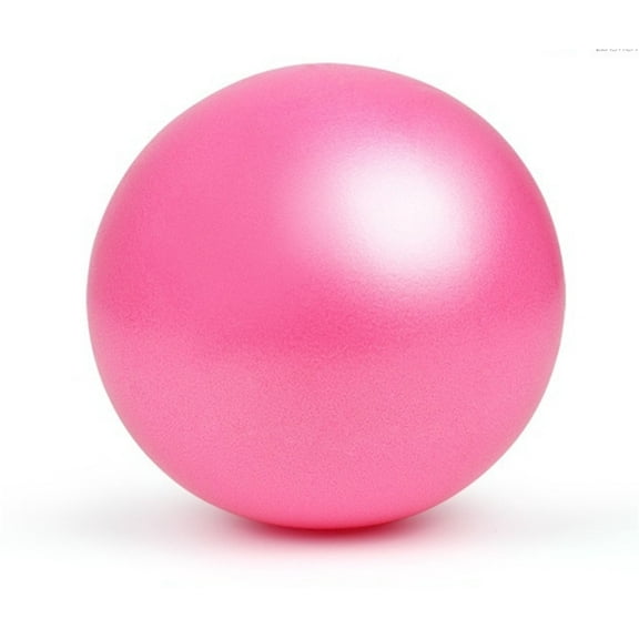 WYQLFSB Mini Yoga Ball 10 Inch for Stability Exercise Training Gym Anti Burst Slip Balls with Inflatable Pink