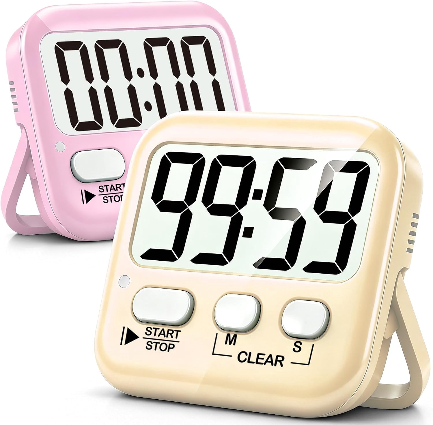 Simple Classroom Timer WYSHOP 2 Pack Digital Timer for Kids Classroom Kitchen Timers for ...
