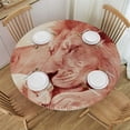 thumbnail image 1 of WYYP A Majestic Lion Washable Round Tablecloth for Home Kitchen Outdoor Decoration 100% Polyester Fiber White, 1 of 8
