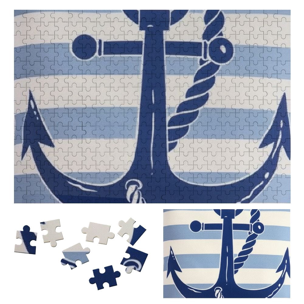 WYYP Anchor Wooden Jigsaw Puzzle for Adults and Kids Challenging ...