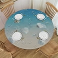 thumbnail image 1 of ONETECH Beach Seashell Party Decorations Tablecloth - Disposable Beach Seashell Party Table Covers Supplies, Table Decorations For Birthday 46-50, 1 of 8
