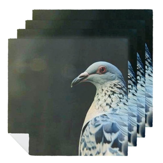 WYYP Bird Polyester Cloth Napkins for Farmhouse Party Dining Table Decor Gift 4 PCS