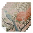 thumbnail image 1 of WYYP Birds Flowers Cloth Napkins Polyester Home Decor Dinner Napkin 2 PCS, 1 of 7