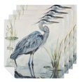 thumbnail image 1 of WYYP Blue Heron Watercolor Painting Cloth Napkin Reusable for Farmhouse Party Dining Table Decor 2 PCS, 1 of 7