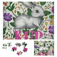 thumbnail image 1 of WYYP Bunny Rabbit Wooden Puzzle Challenging Difficult Wood Puzzles for Adults 500 PCS, 1 of 6