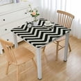 thumbnail image 1 of WYYP Chevron Pattern Square Tablecloth 100% Polyester Fiber 40*40, 1 of 8