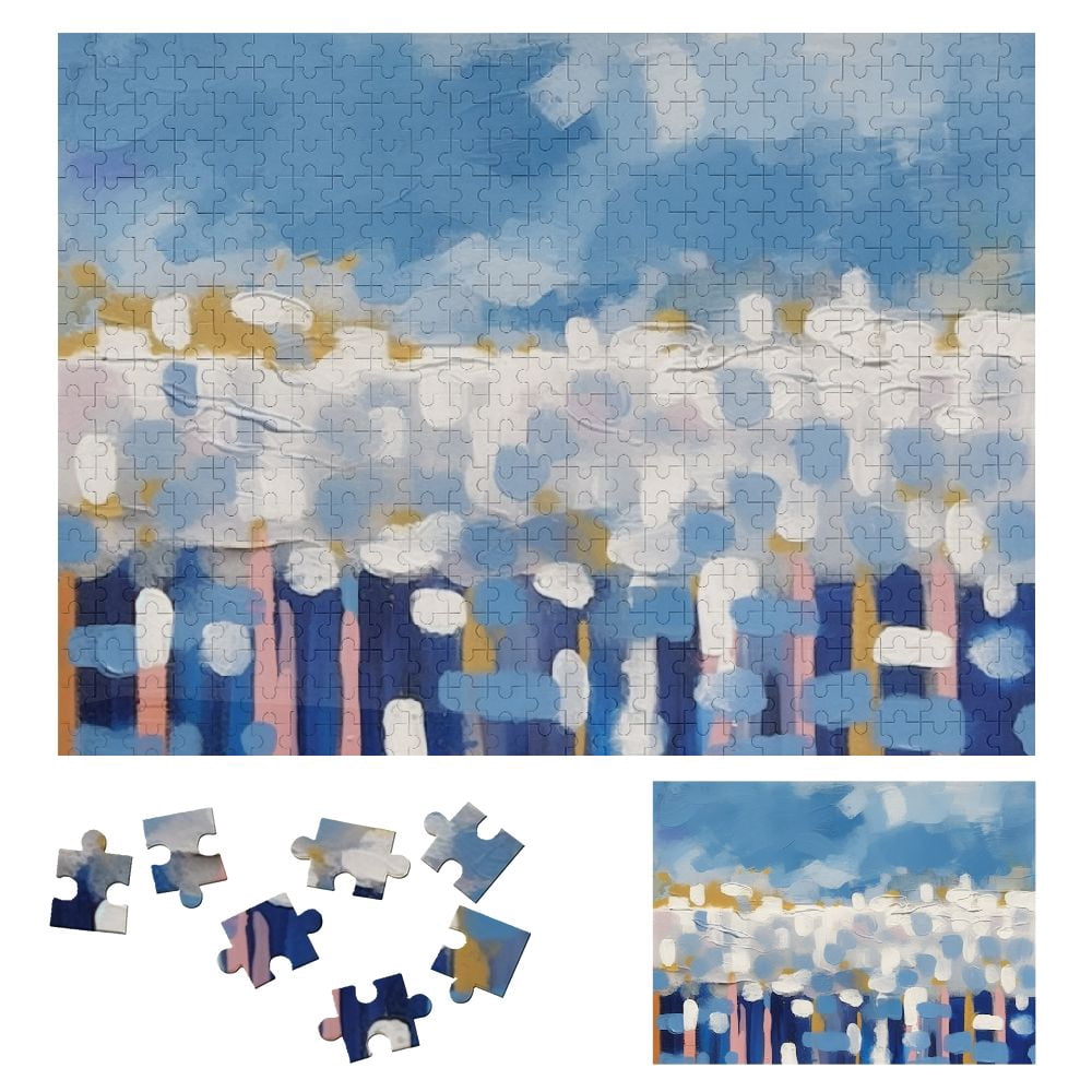 WYYP Clouds Wooden Jigsaw Puzzle for Adults and Kids - Leisure Game Toy ...