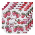 thumbnail image 1 of WYYP Cute Cat Cloth Napkins Polyester Gift for Mother's Day Reusable Machine Washable Fabric for Events 6 PCS, 1 of 7