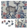 thumbnail image 1 of WYYP Deer Roses Floral Challenging Difficult Wood Puzzles for Adults 300 PCS, 1 of 6