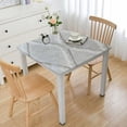 thumbnail image 1 of WYYP Diamond Pattern Square Tablecloth 100% Polyester Fiber 52*52, 1 of 8